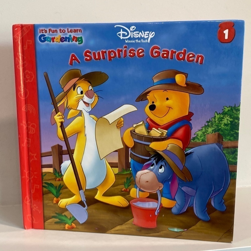 2FOR$10 Books: Disney Winne the Pooh. A Surprise Garden